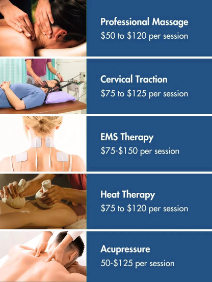 Cervical Pulse Traction Device - Neck Pain Relief & Massage