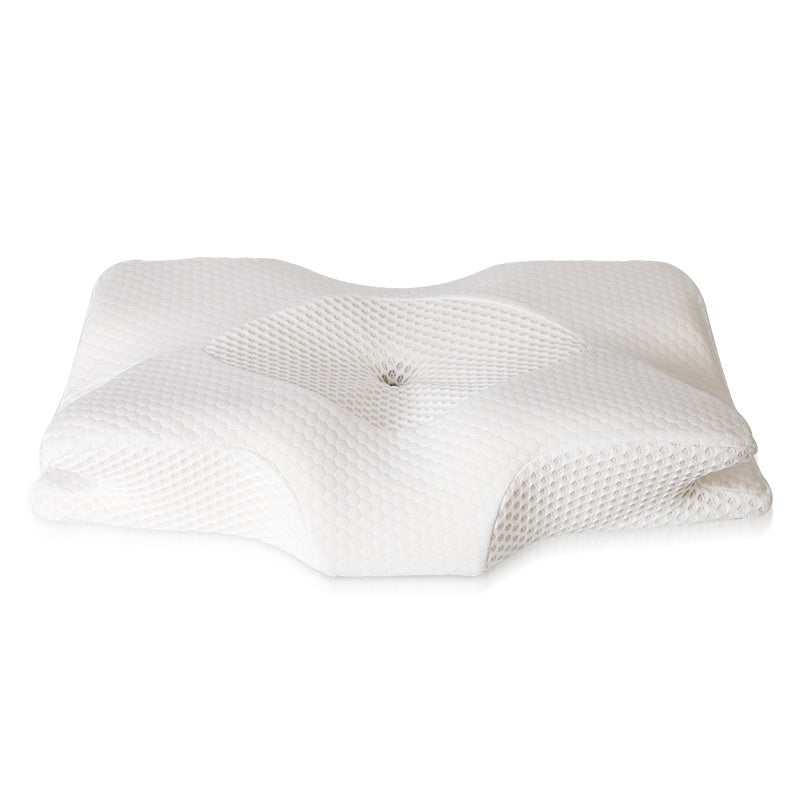 Ergonomic Neck Pillow for Seniors – Cooling Memory Foam Support