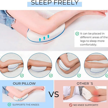 Multifunctional Knee Pillow – Soft, Breathable & Supportive for Better Sleep