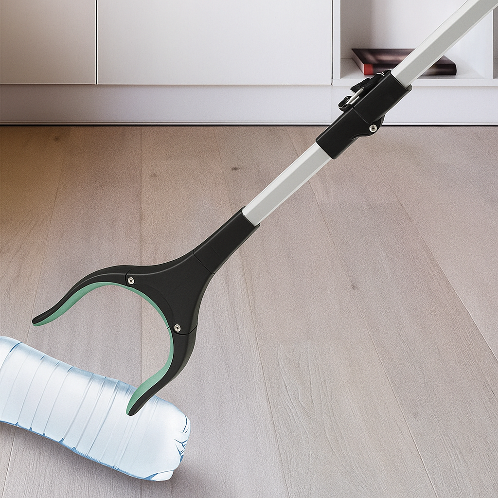 43" Upgraded Foldable Grabber Tool with Magnetic 360° Swivel Clip for Elderly & Disabled