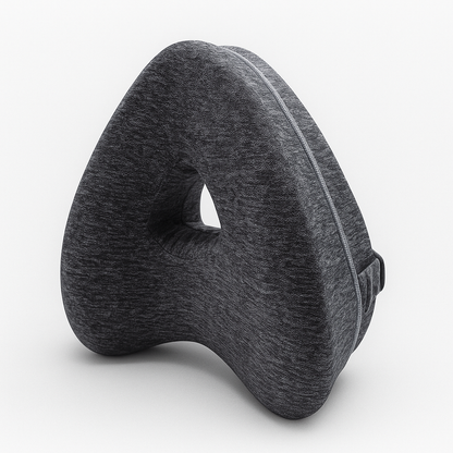 Comfort Knee Pillow for Side Sleepers – Hip & Leg Support with Strap