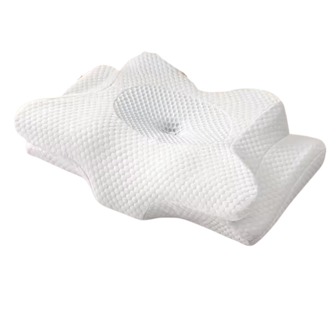 Ergonomic Neck Pillow for Seniors – Cooling Memory Foam Support