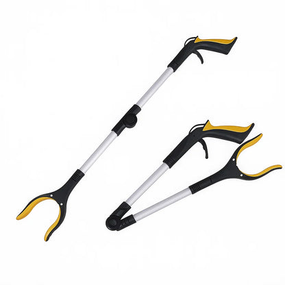 32" Foldable Reacher Grabber Tool – Heavy Duty Extended Reach Grabber with Claw Grip For Elderly