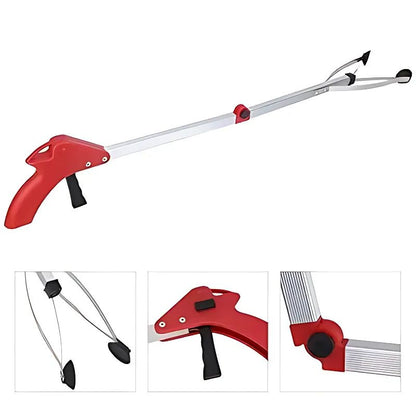 Foldable Reacher Grabber – Extra Reach & Secure Grip for Seniors