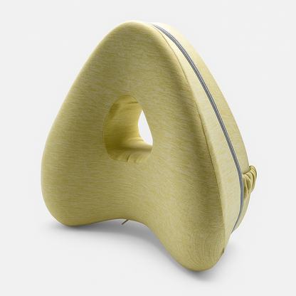 Comfort Knee Pillow for Side Sleepers – Hip & Leg Support with Strap