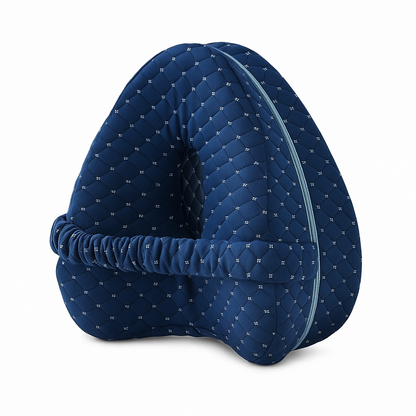 Comfort Knee Pillow for Side Sleepers – Hip & Leg Support with Strap