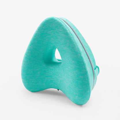 Comfort Knee Pillow for Side Sleepers – Hip & Leg Support with Strap