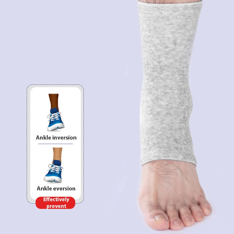 Bamboo Compression Foot Sleeves – Anti-Fatigue Bamboo Charcoal Support for Women & Men (1 Pair)