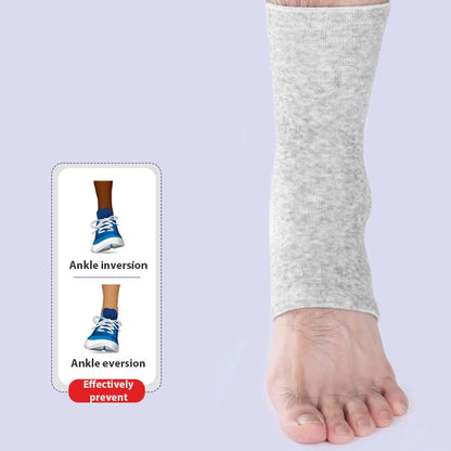 Bamboo Compression Foot Sleeves – Anti-Fatigue Bamboo Charcoal Support for Women & Men (1 Pair)