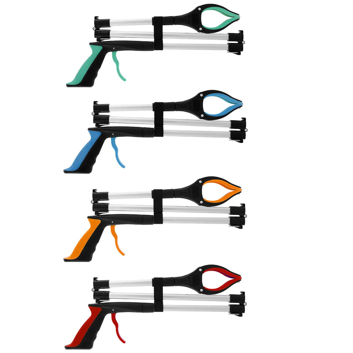 43" Upgraded Foldable Grabber Tool with Magnetic 360° Swivel Clip for Elderly & Disabled