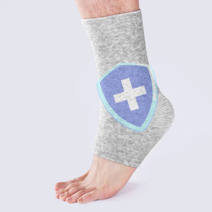 Bamboo Compression Foot Sleeves – Anti-Fatigue Bamboo Charcoal Support for Women & Men (1 Pair)