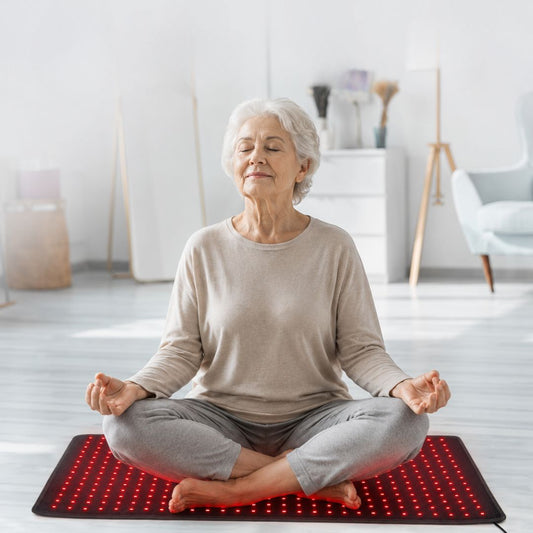 Full Body Red & Near-Infrared Light Therapy Pad with Heat | Recovery & Muscle Relief Wrap