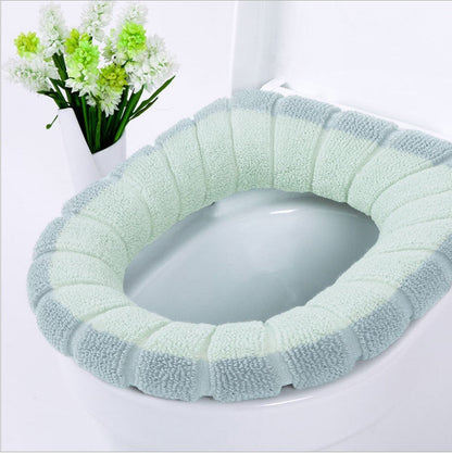 Toilet Seat Cushion Cover Pad For Seniors– Soft Cushioned Toilet Lid Cover for Round & Elongated Seats