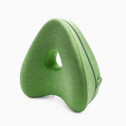Comfort Knee Pillow for Side Sleepers – Hip & Leg Support with Strap