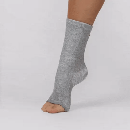 Bamboo Compression Foot Sleeves – Anti-Fatigue Bamboo Charcoal Support for Women & Men (1 Pair)